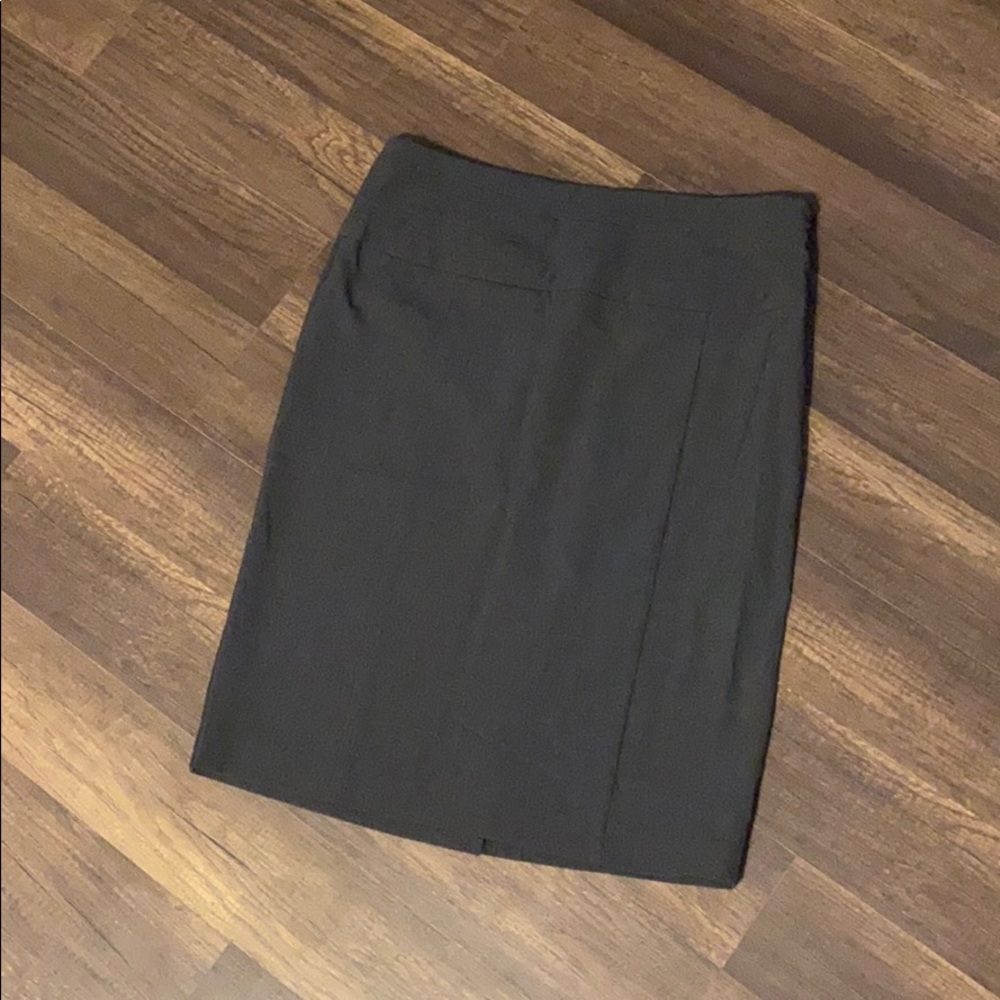 Charcole gray pencil skirt